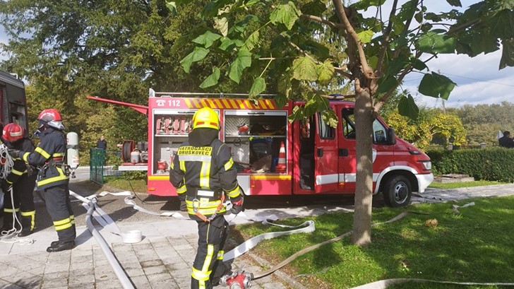 U Poredju održana velika pokazna vatrogasna vježba