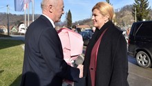 Predsjednica RH Kolinda Grabar Kitarović u Humu na Sutli