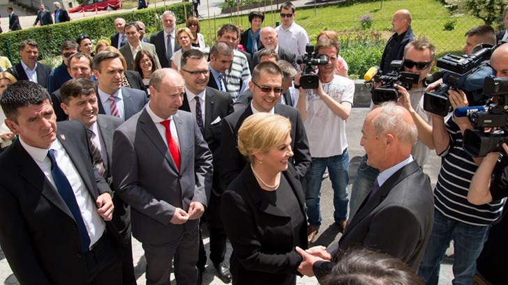 Predsjednica Kolinda Grabar-Kitarović u Humu na Sutli