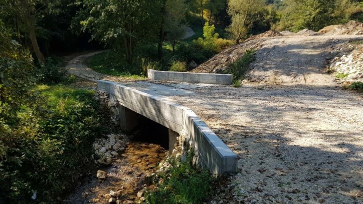Dva nova mosta na Kosteljini u Druškovcu