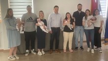 Prijem roditelja novorođenih Humčanki i Humčana